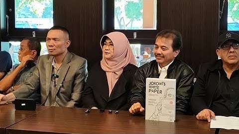 RRT PLUS 5 LAINNYA TERSANGKA, PAK JOKOWI PUAS?