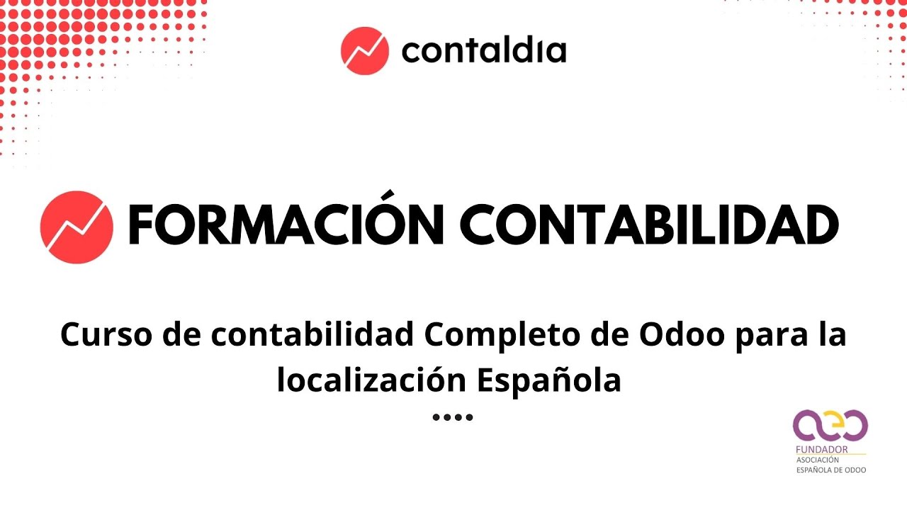 Formación Curso Completo de Contabilidad Española en Odoo