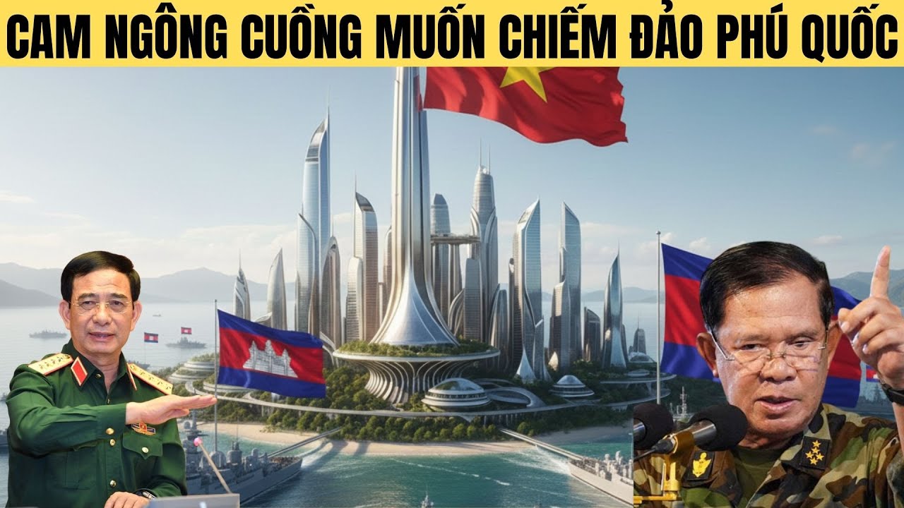 Căng! Campuchia ngông cuồng muốn chiếm đảo Phú Quốc của Việt Nam