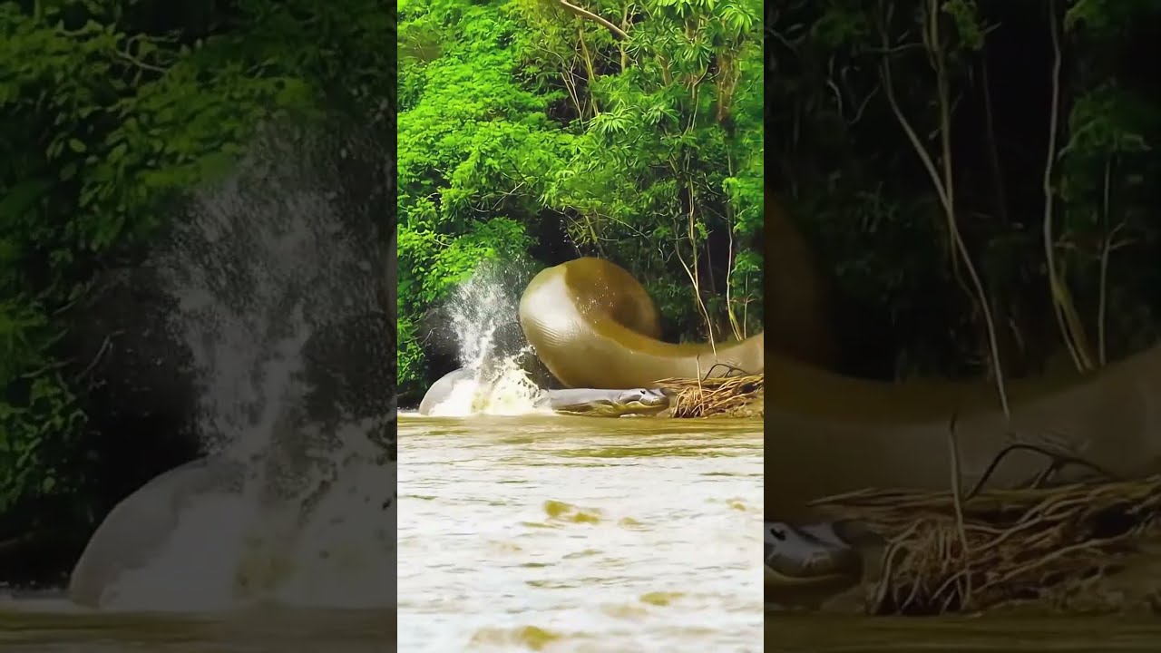 Why You Should Run Away From An Anaconda When See One Snake River Fear Snakevideo