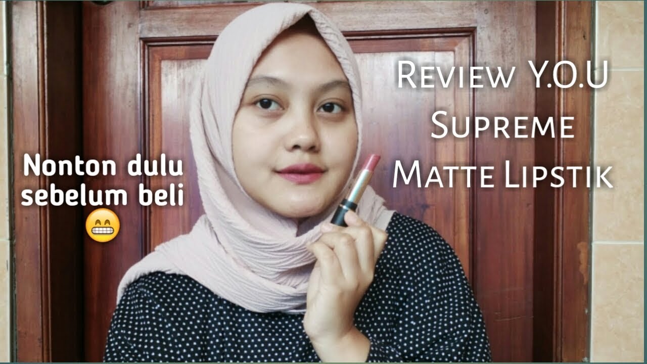 you supreme matte lipstick