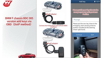 Yanhua Mini ACDP2 Add BMW F series BDC 085 Key via OBD (DoIP Method) - OBDII365