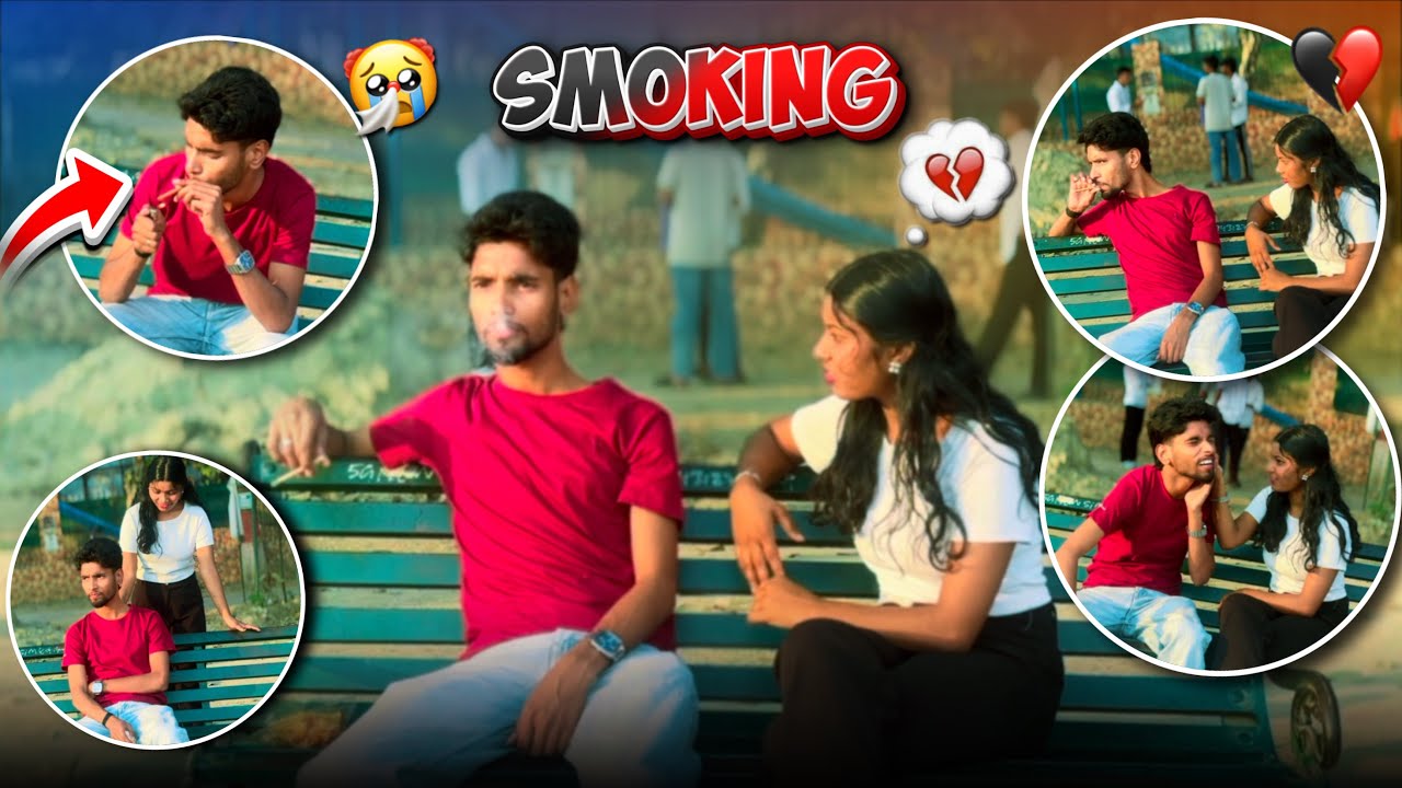SMOKING 🚬 PRANK ON GIRLFRIEND 😱🥀||Part2// तुम फिर नशा करने लगे 🤬🥀// 97 The prank07✨