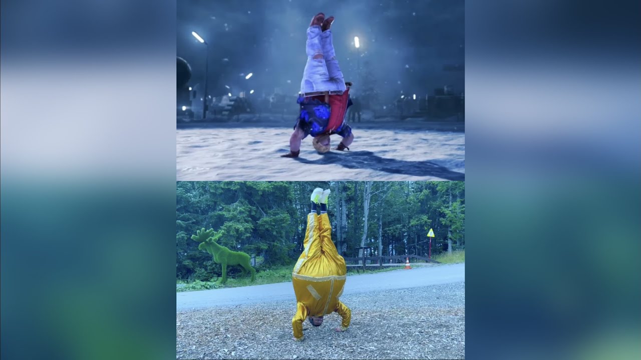 TEKKEN 7 BOB in Real Life