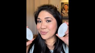 LISA ELDRIDGE SEAMLESS SKIN ENHANCING TINT: SHADE T10 versus T9 DEMO, SWATCHES, COMPARISON screenshot 3