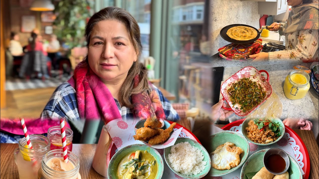 Yeh ajj ke last video hey ||Ajj kis sey Milana tha  || pakodra pratha bana ajj 