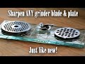 Celebrate Sausage S02E18 - How to Easily Sharpen ANY grinder plate and knife