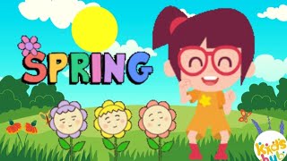 Spring Song | Seasons Poem | Nursery Rhymes and Kids Songs | Fun Learning for kids | spring is here