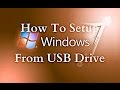 How To Setup Windows 7 From USB Drive | How To Install Windows 7 From Pen Drive Step By Step