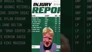 Injury update from yesterdays jets