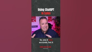 Using ChatGPT in sales