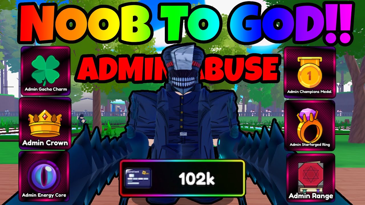 Using *ADMIN POWERS* To Go NOOB TO GOD EASILY!!! Anime Eternal
