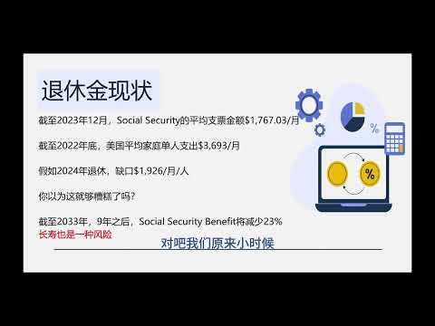 Financial Planning 101-2 美国社会养老金的现状，仅靠社安金够退休吗？
