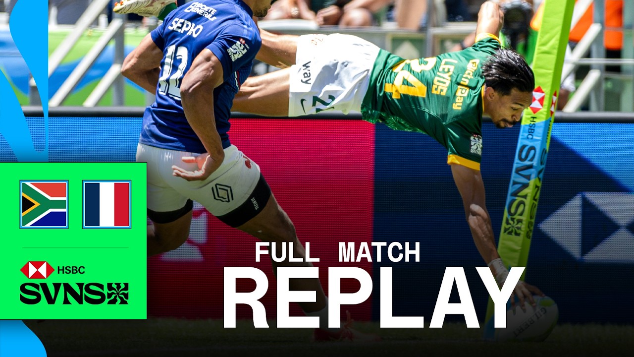AMAZING clash for the Final 🙌 | South Africa v France | HSBC SVNS