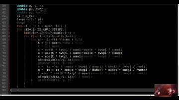 Creating a openGL graphic and playing with it (C++)