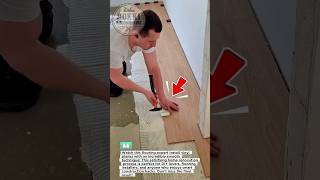 Perfect Flooring Installation Trick That Looks So Satisfying! 😲