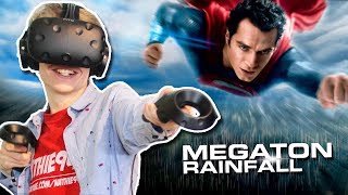 SUPERMAN SIMULATOR IN VIRTUAL REALITY | Megaton Rainfall VR (HTC Vive Gameplay) screenshot 1