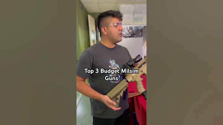 Top 3 Budget Milsim Guns #trending #airsoftgi #airsoft #warzone #shorts #short #milsim #gaming #cqb