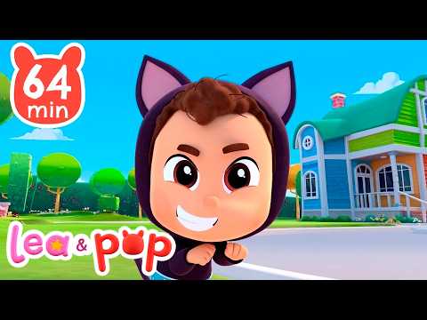 Gatito gatito 😸 y más música para bebés 😸 Canciones infantiles de Lea y Pop