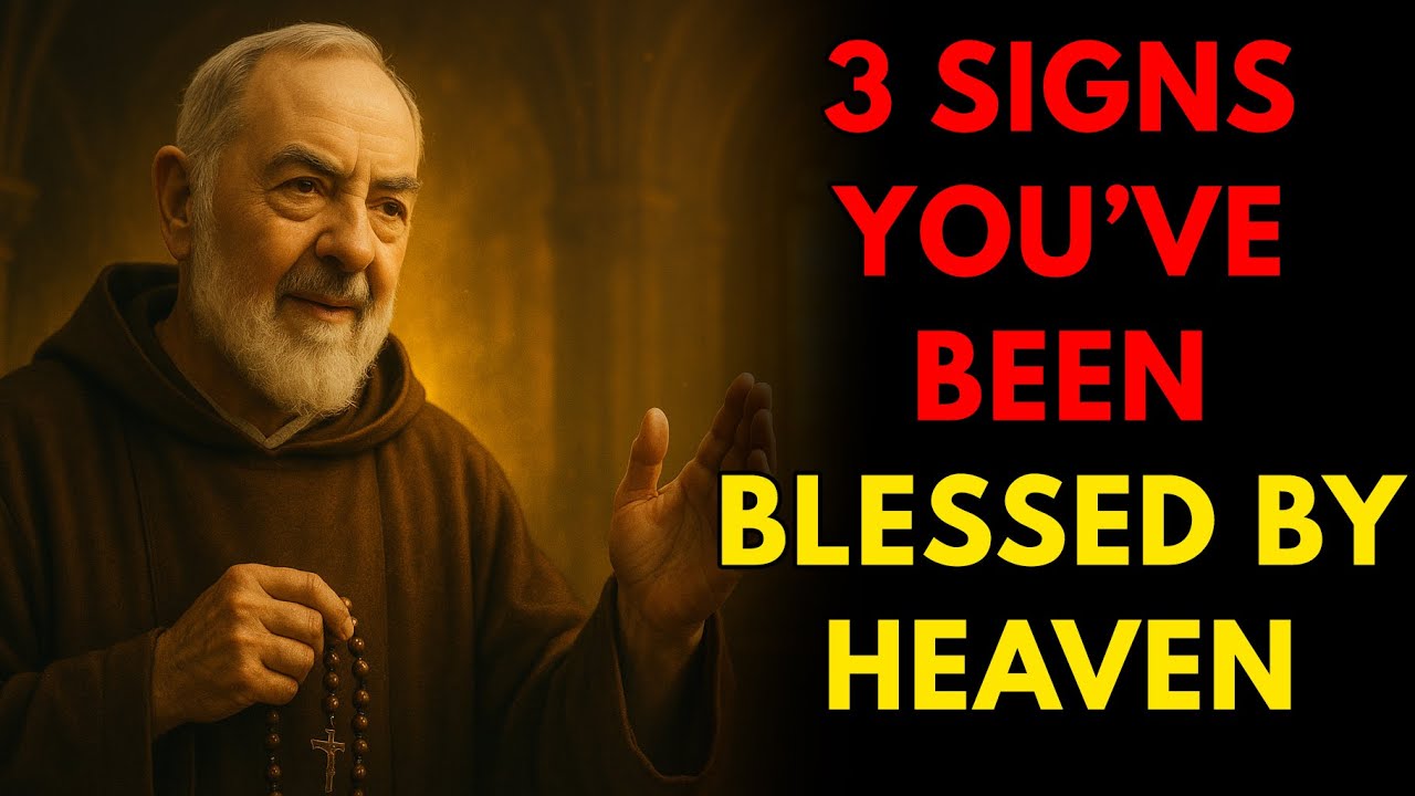 ПРЕДУПРЕЖДЕНИЕ ОТЦА ПИО: ЕСЛИ У ВАС ЕСТЬ ОДИН ИЗ ЭТИХ 3 ПРИЗНАКОВ, ВЫ УЖЕ БЛАГОСЛОВЕНЫ