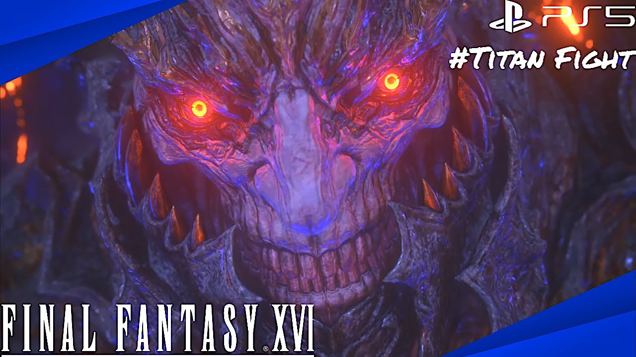 Final Fantasy XVI | Titan Boss Fight | PS5 Gameplay - YouTube