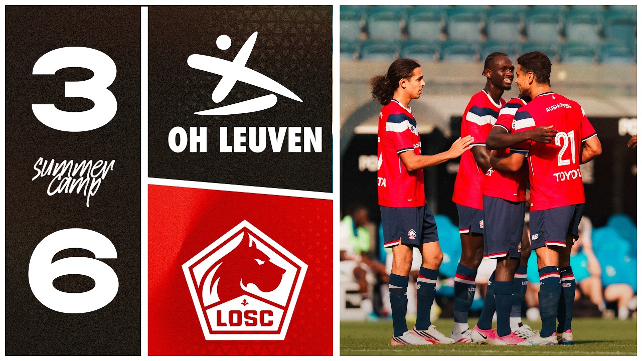 HIGHLIGHTS | OHL - LOSC (3-6) : Un match prolifique et spectaculaire 🤯✨