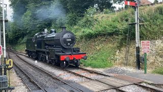7F 2-8-0 Cl 53808 Mid Hants Railway - The Watercress Line Medstead & Four Marks 120921