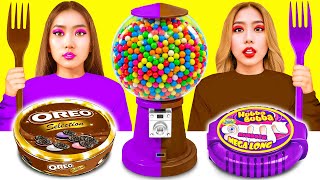 Tantangan Permen Karet VS Makanan Coklat | Kocak Dapur Momen ToonDO Challenge