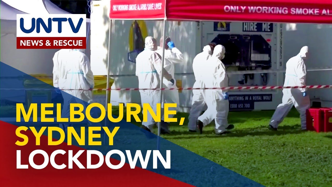 Melbourne joins Sydney in lockdown as outbreak grows