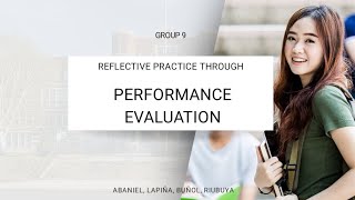 G9-PED6- REFLECTIVE PRACTICE THROUGH PERFORMANCE EVALUATION