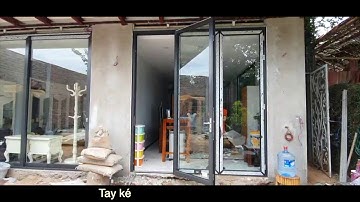 CỬA ĐI XẾP TRƯỢT HOPO 75