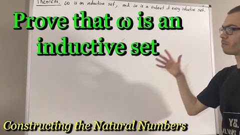 Prove the set of natural numbers is an inductive set (ILIEKMATHPHYSICS)