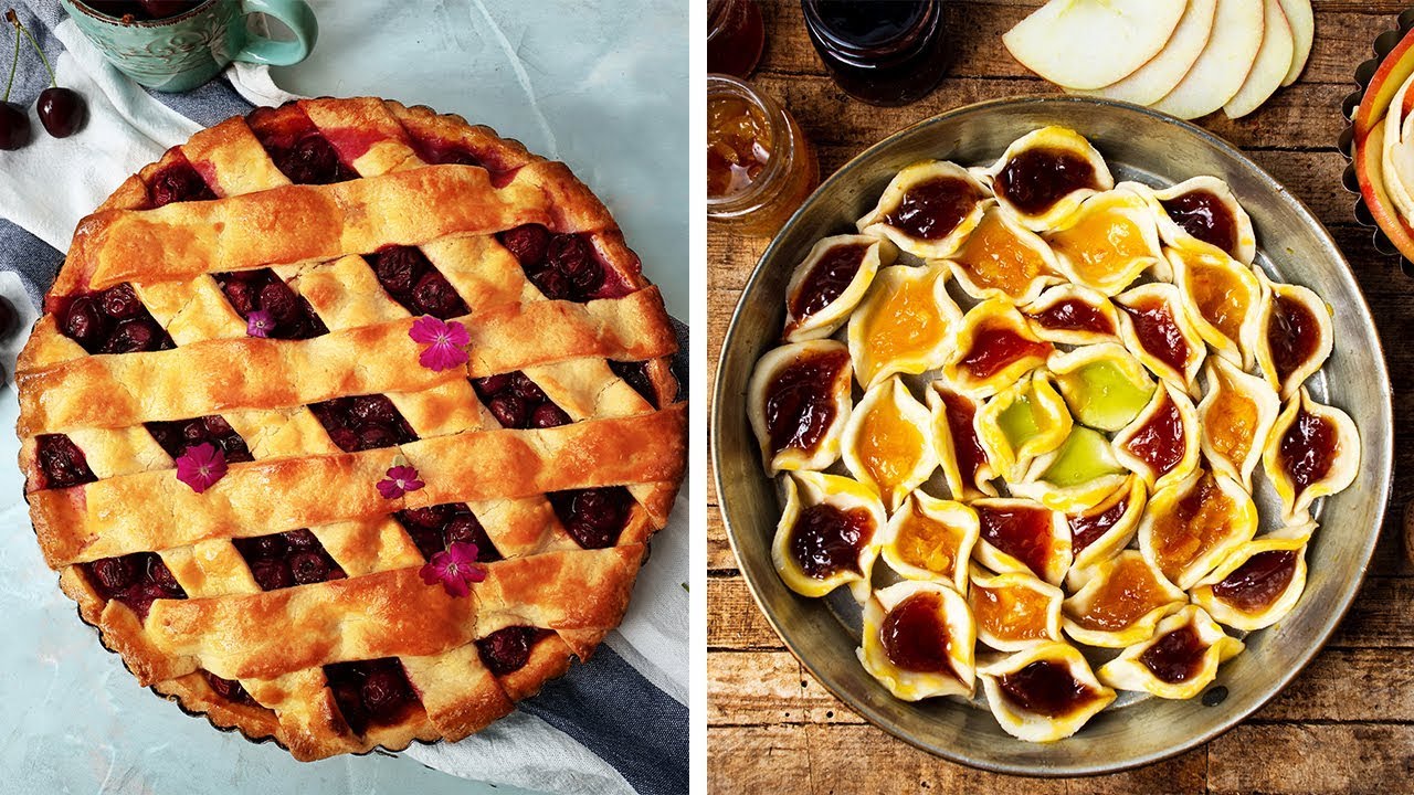 ⁣15 of the Most Creative Pie Crust Designs!! Instagram Worthy Desserts by So Yummy