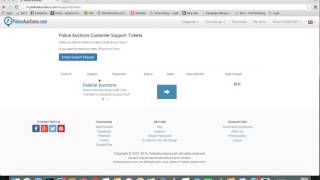 How To Send In A PoliceAuctions.com Support Request