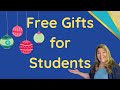 Last Minute FREE Student Gift Ideas