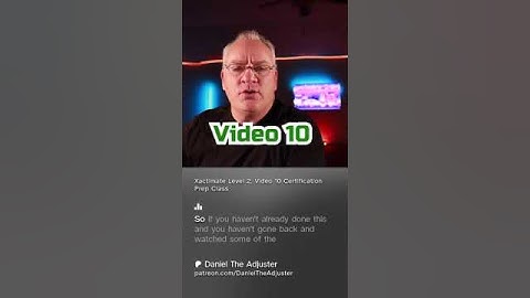 Xactimate Level 2-Video 10-Training Course Preview, Daniel the Adjuster #shorts