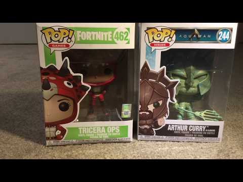 MORE POPS?!? | Arthur Curry & Tricera Ops pop vinyl review!