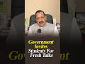 Government Invites Students For Fresh Talks #neet #jitendrasingh