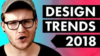 5 huge graphic design trends in 2018โ