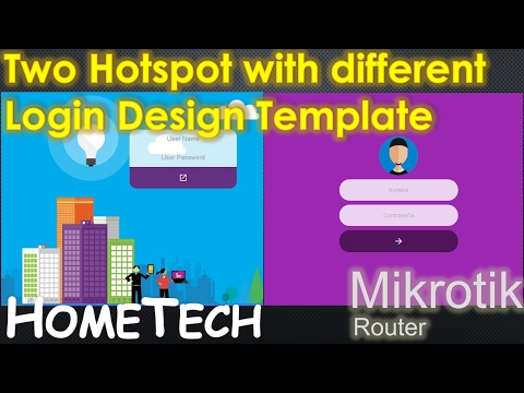 MikroTik - Two Hotspot on same RouterBoard with Different Login Pages