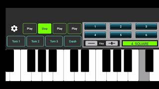 sintetizador musical اكتشف و تعلم. لعبة البيانو المجانية 🎹 لا تنسى الاشتراك في القناة لتعرف الجديد screenshot 4