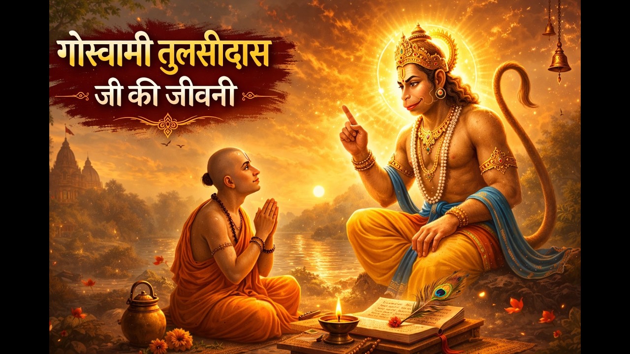 तुलसीदास और हनुमान जी का मिलन | तुलसीदास जीवनी भाग 2 #missionsanatan  #shreeram