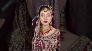 Wait for it… worth it 👀💄#makeup #bride #transfomation #barat
