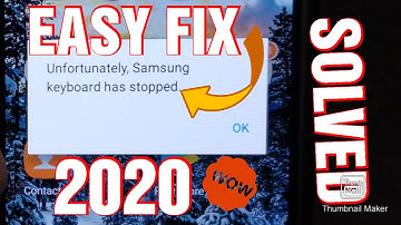 Unfortunately,  Samsung keyboard has stopped problem - Quick Fix - How to fix - Android