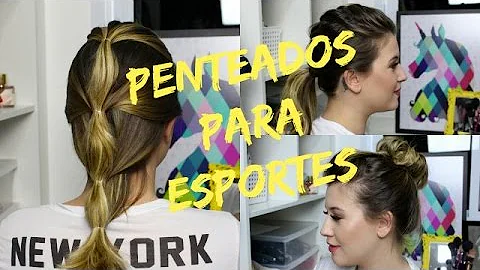 Como prender o cabelo para praticar esportes?