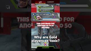 Gold Player in Apex Legends