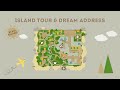 【あつ森島紹介】森と海のエルモ島を散策＆夢番地更新【Island Tour & Dream Address】