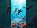 El tour de snorkel como película de Disney #shorts