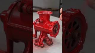 Satisfying rusty meat grinder restoration #ASMR #DIY #cleaning