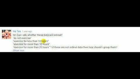 Ask Phil SPSS: Is my variable ordinal?